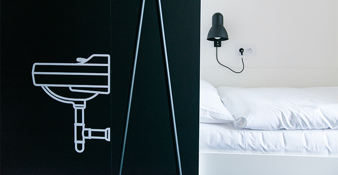 Quadruple Room bed